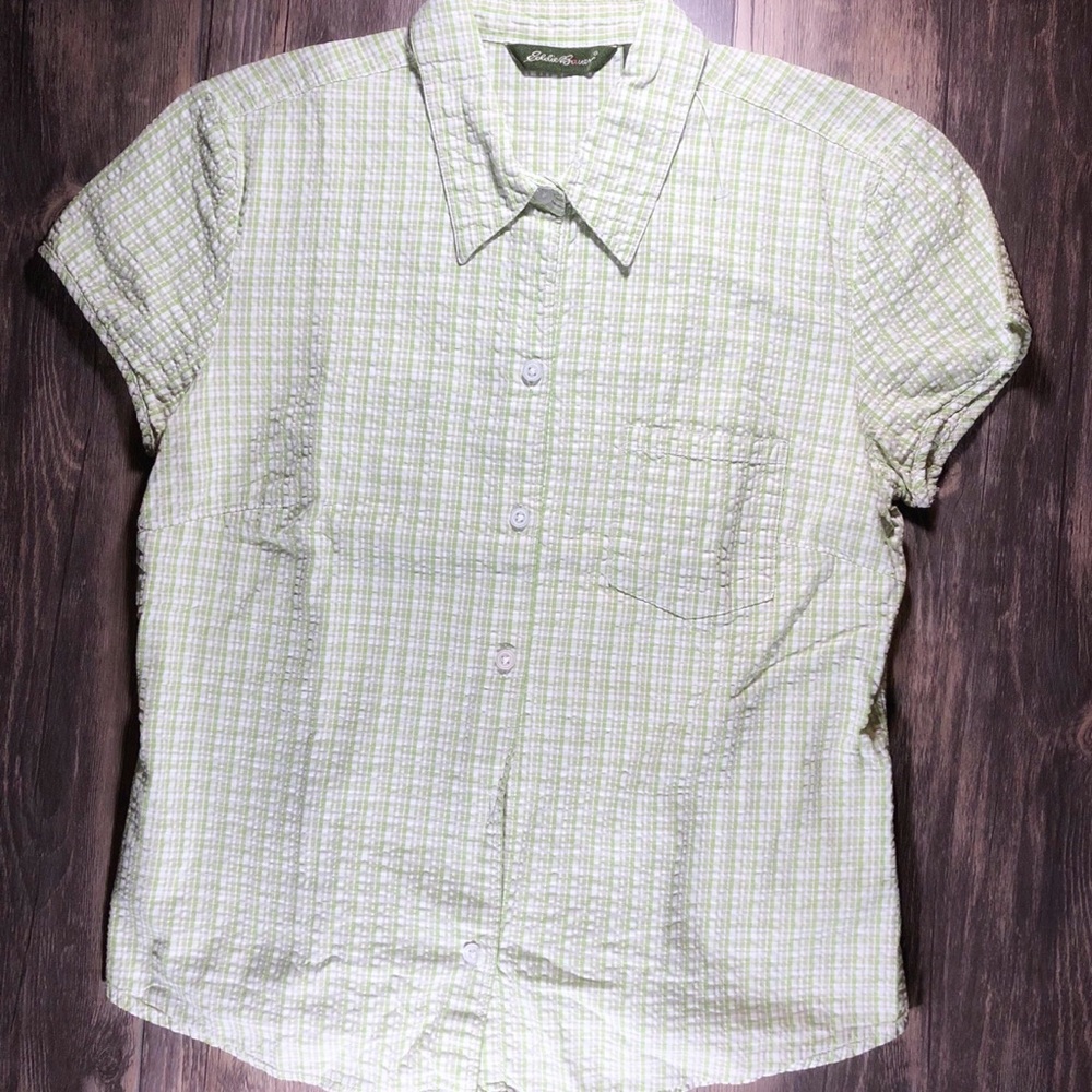 Eddie Bauer Shortsleeved Button Up